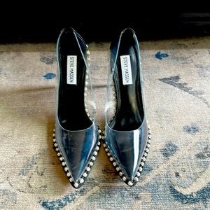 Steve Madden Vyper Size 8 Black Heel